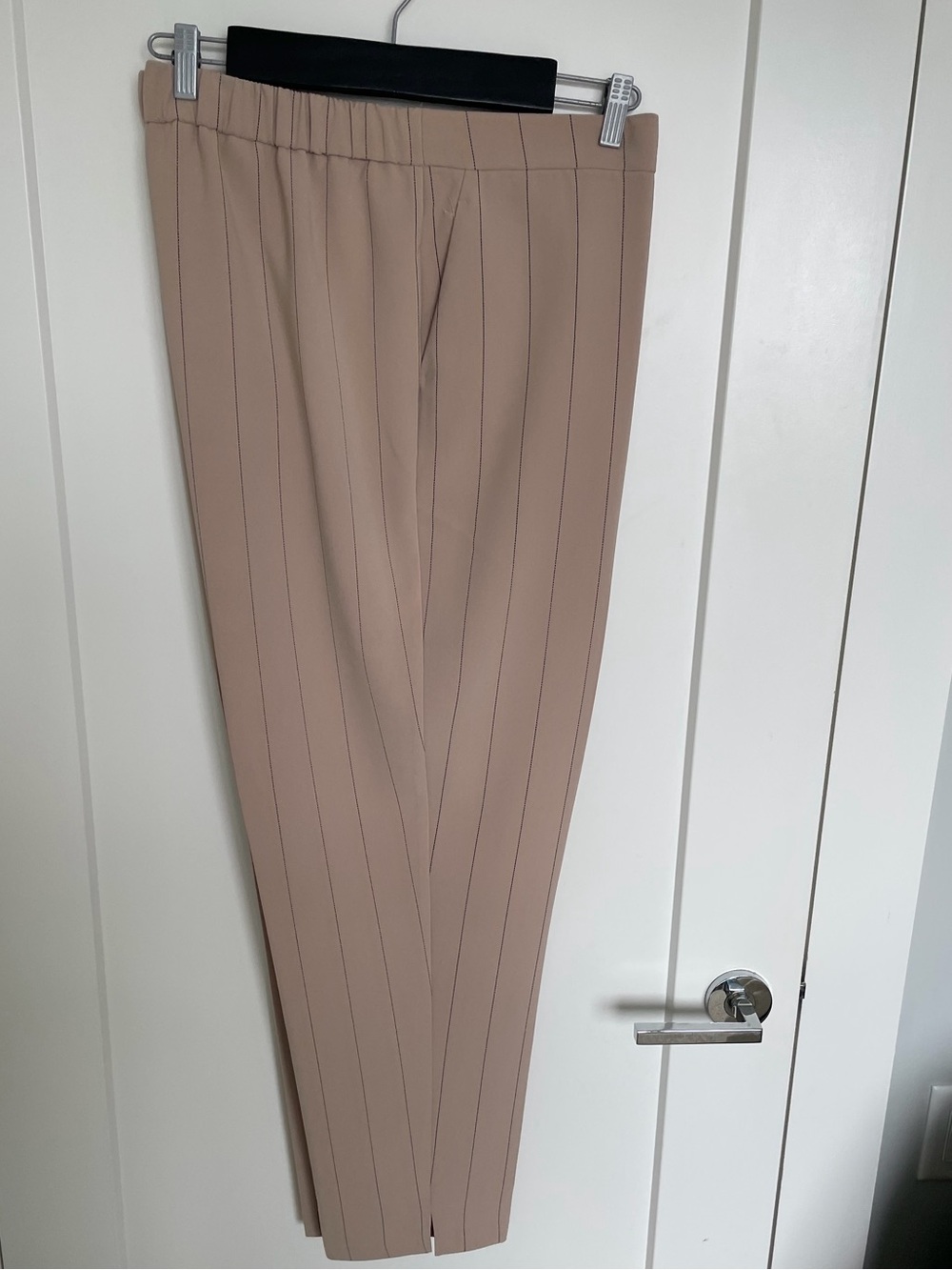 Additionelle Taupe Pinstripe Dress Pants -20W